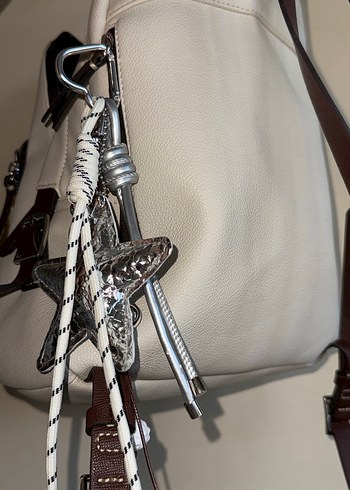 Bohem Yıldız Anahtarlık Çanta Charm - Görsel 8