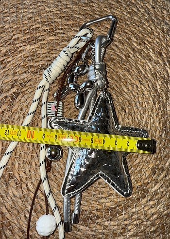 Bohem Yıldız Anahtarlık Çanta Charm - Görsel 2