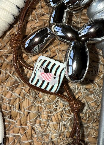 Bohem Yıldız Anahtarlık Çanta Charm - Görsel 4