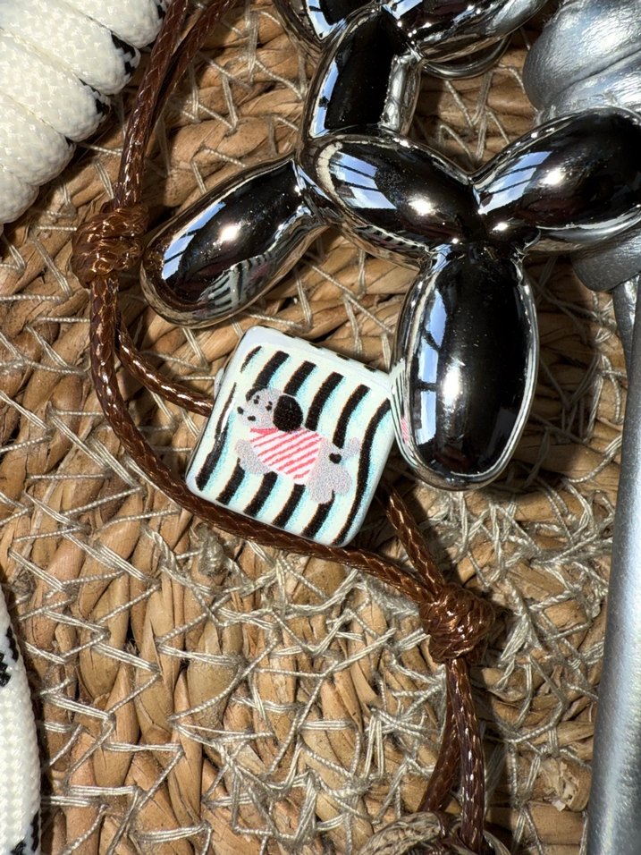 Bohem Yıldız Anahtarlık Çanta Charm - Görsel 4