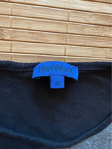 m Beden Network siyah gri kazak