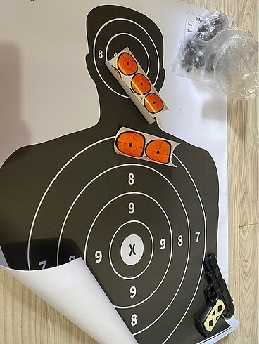 Poligonunda atış kartı