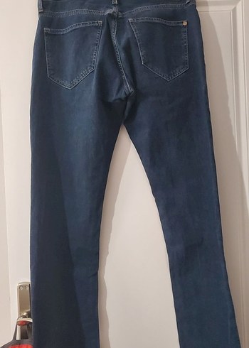 Erkek Mavi Regular Fit Denim Jean - Görsel 7