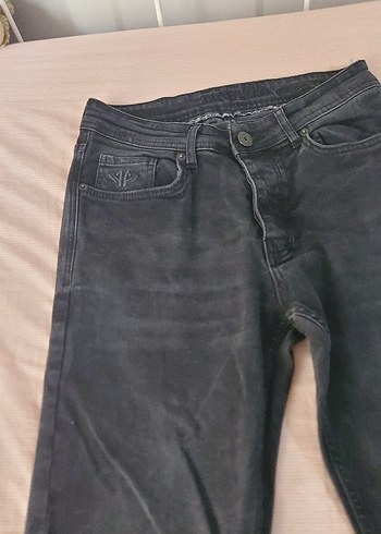 Gri Erkek Denim Jean Pantolon - Görsel 2