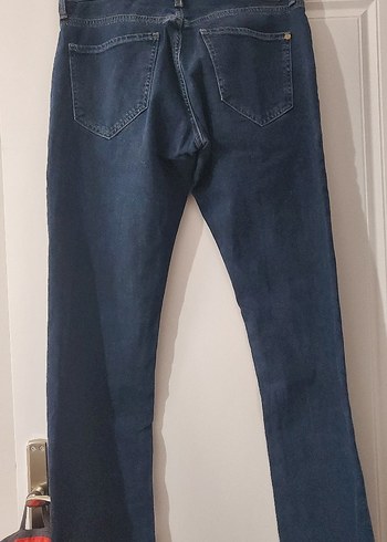 Erkek Mavi Regular Fit Denim Kot Pantolon - Görsel 7