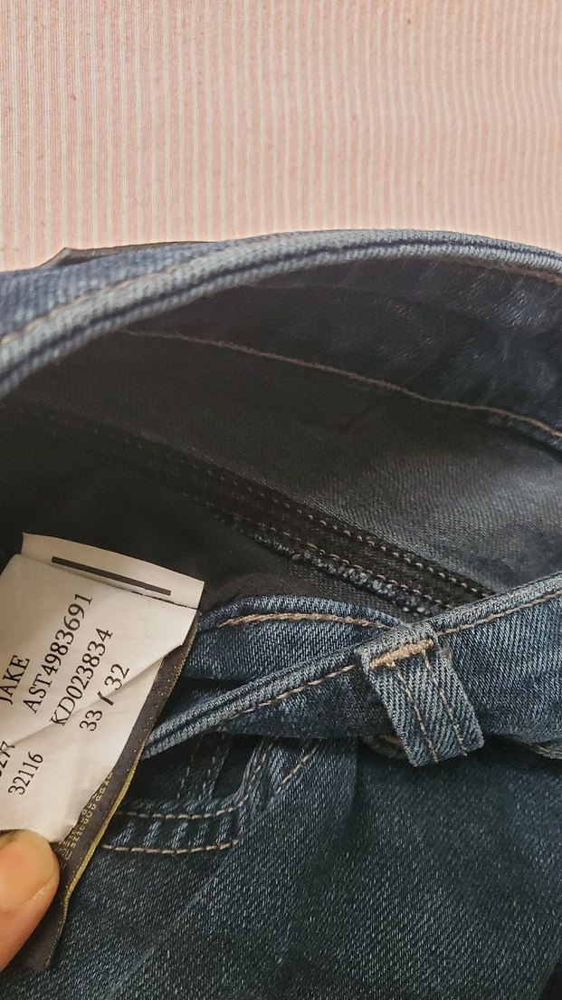 Erkek Mavi Regular Fit Denim Kot Pantolon - Görsel 2