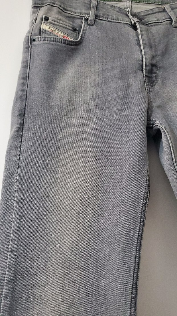 Gri Regular Fit Erkek Denim Pantolon - Görsel 4