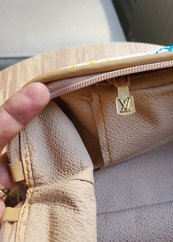 Renkli Baskılı Deri Kadın Çantası - Görsel 6