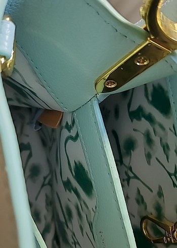 Pastel Deri Kadın Çanta - Görsel 7