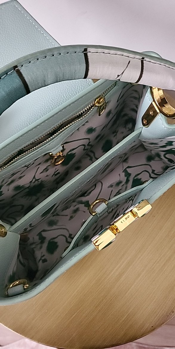 Pastel Deri Kadın Çanta - Görsel 3