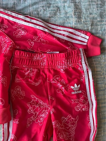 Adidas pembe orijinal adidas bebek eşofman takımı