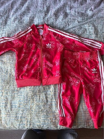 9 Ay Beden pembe orijinal adidas bebek eşofman takımı