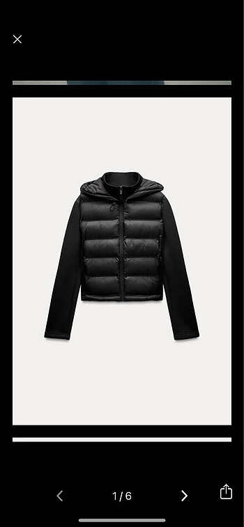 zara kapitone ceket