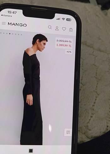 mango sezon elbise - Görsel 4