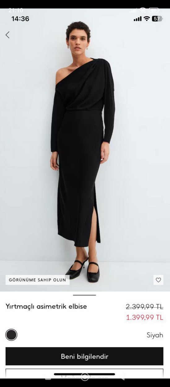 mango sezon elbise - Görsel 2