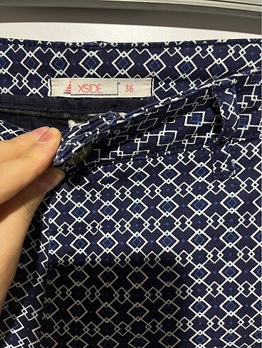 Desenli pantolon - Görsel 3