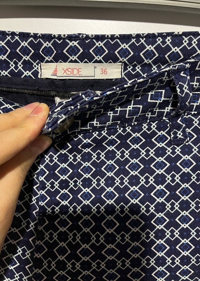 Desenli pantolon - Görsel 3