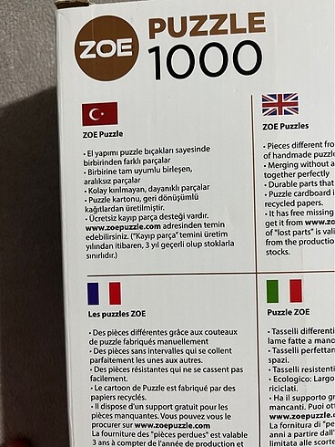 1000 parçalık puzzle fiyat son - Görsel 4