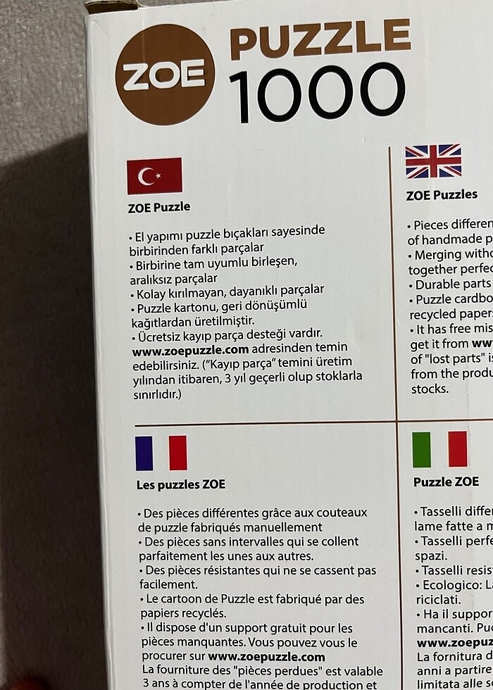 1000 parçalık puzzle fiyat son - Görsel 4
