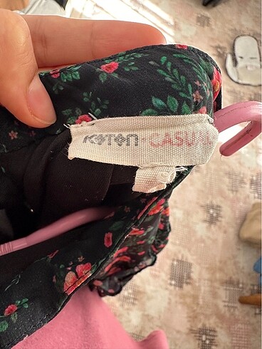 s Beden çeşitli Renk Koton çiçekli gömlek