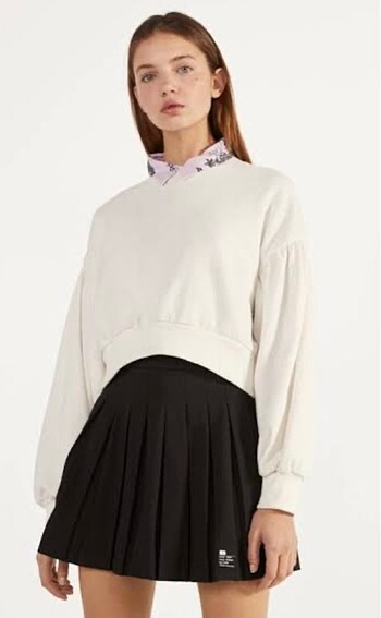 Bershka siyah etek
