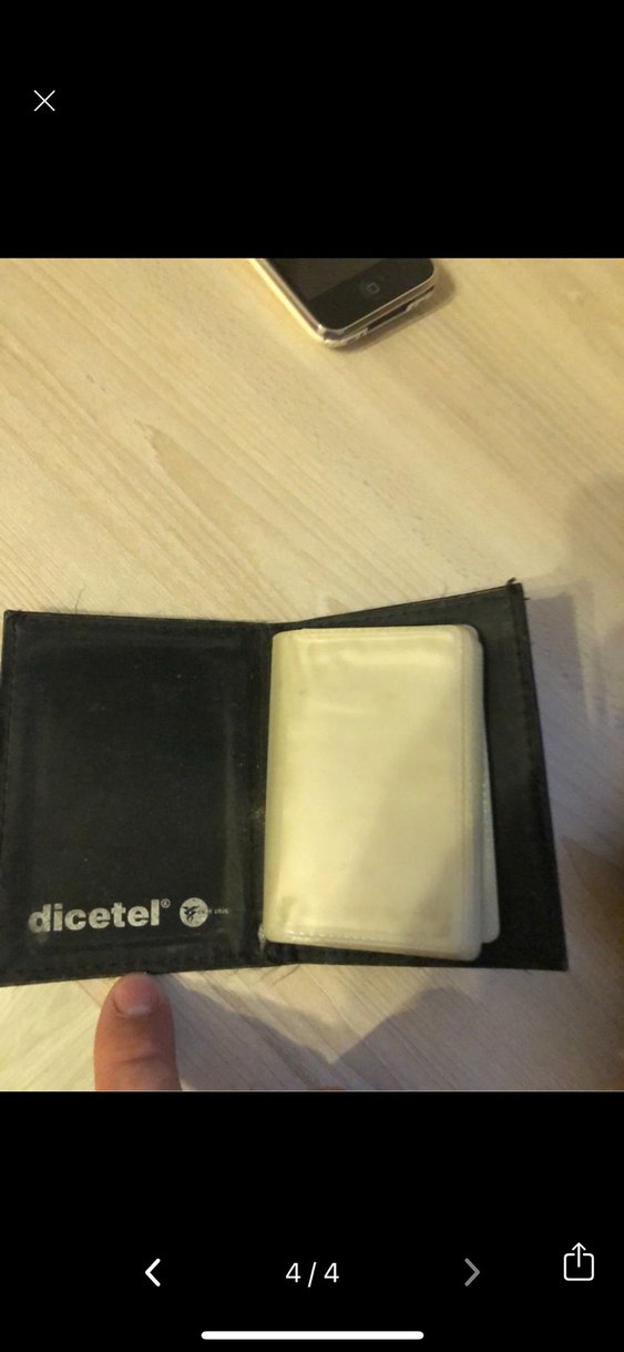 Siyah Minimalist Erkek Cüzdanı - Görsel 3