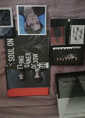 BTS ON:E PHOTOBOOK PC PHOTOCARD + BUTTER PREORDER POSTER