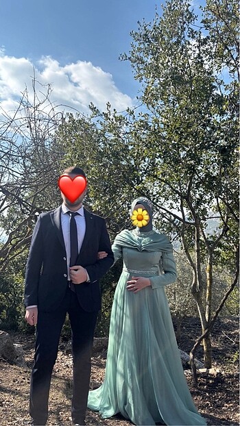 38 Beden Tesettür Abiye Elbise/ Özel gün Elbisesi