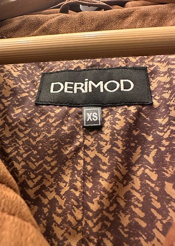 Derimod %100 Deri Süet Ceket - Görsel 3