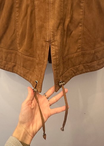 Derimod %100 Deri Süet Ceket - Görsel 7