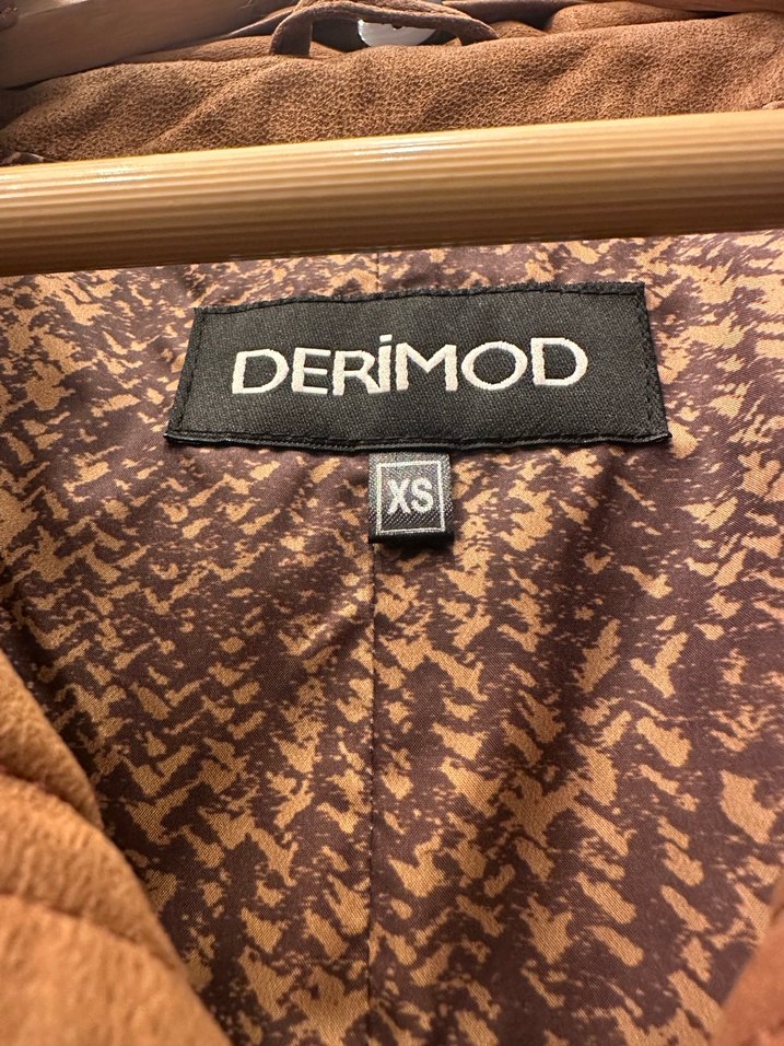 Derimod %100 Deri Süet Ceket - Görsel 3