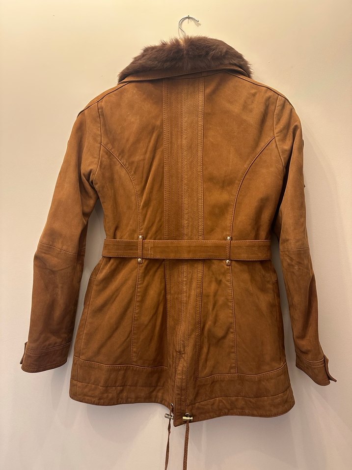 Derimod %100 Deri Süet Ceket - Görsel 2