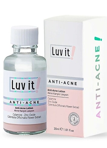 Luv it akne karşıtı losyon (anti acne)