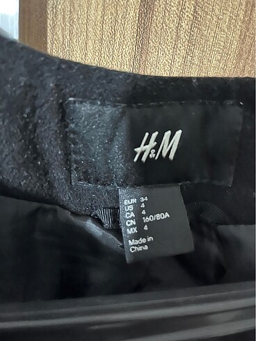 H&M Siyah kaban