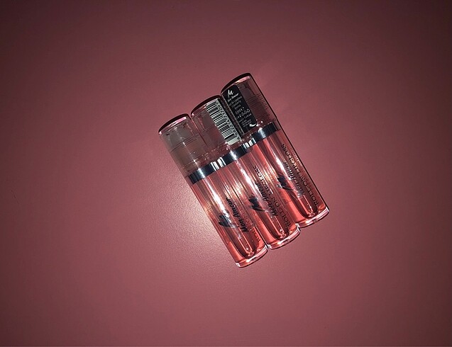 Golden Rose Mon Amour Strawberry Lip Gloss ( 3 ADET )