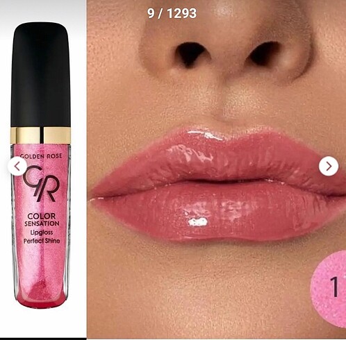 Beden pembe Renk Golden Rose Perfect Shine Gloss 110 No