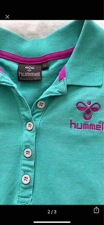 xs Beden turkuaz Renk Hummel t-shirt