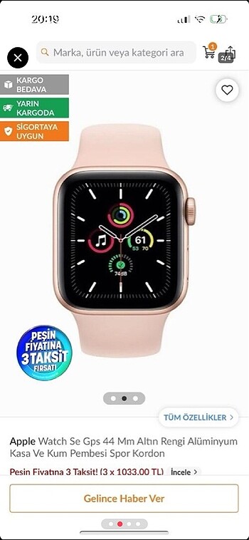 Apple Watch Se modeli