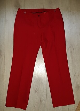 Chima kırmızı kumaş pantolon 
