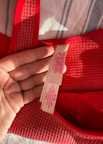 Pink marka Kırmızı Spor Sütyeni - Görsel 2