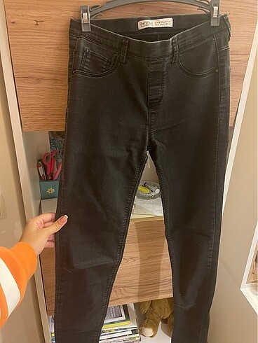 Bershka yüksek bel saran pantolon