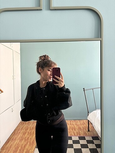 s Beden Zara crop kaşe ceket