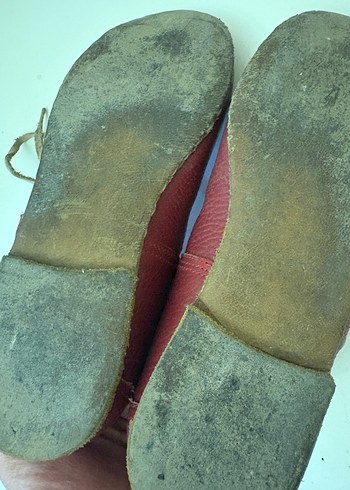 Hakiki Deri El Yapımı Babet - Görsel 5