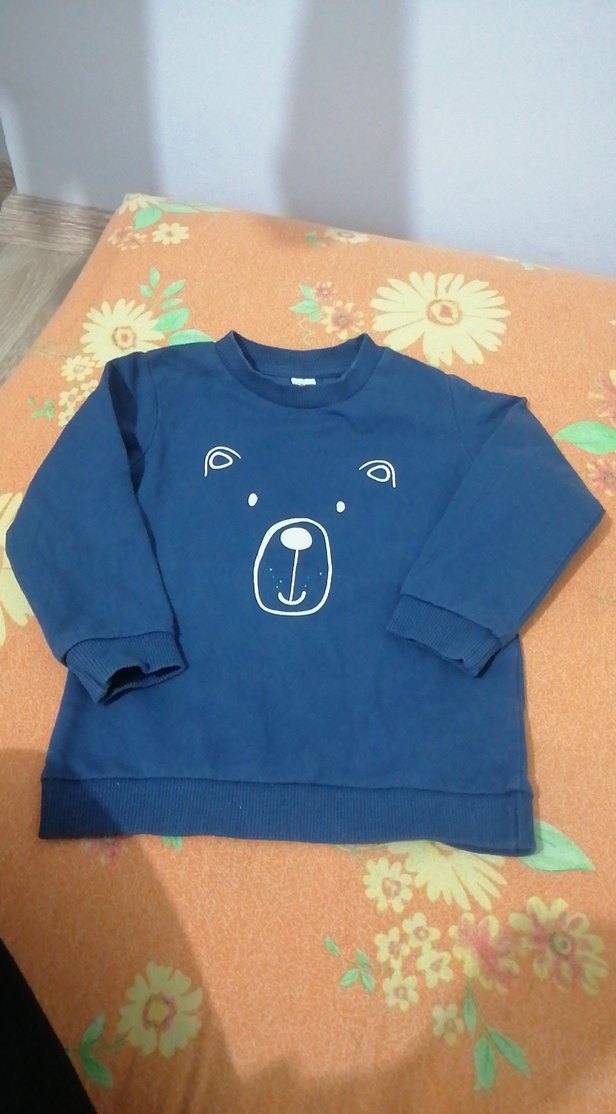 LCW Erkek Bebek Baskılı Bisiklet Yaka Sweatshirt - Görsel 2