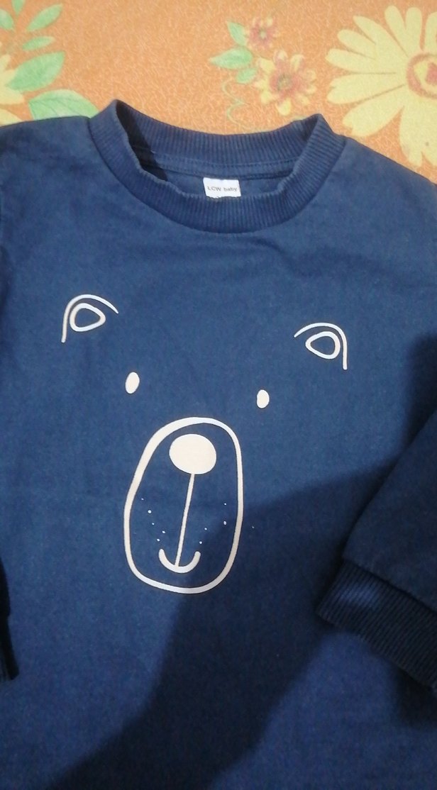 LCW Erkek Bebek Baskılı Bisiklet Yaka Sweatshirt - Görsel 3