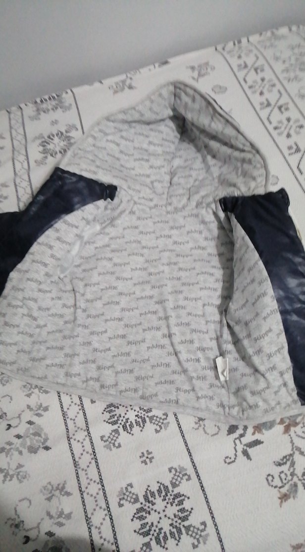 Kapüşonlu, Fermuarlı Erkek Çocuk Mont - Görsel 3