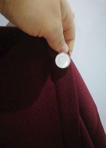 Bordo tesettür ikili takım - Görsel 5