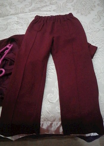 Bordo tesettür ikili takım - Görsel 6