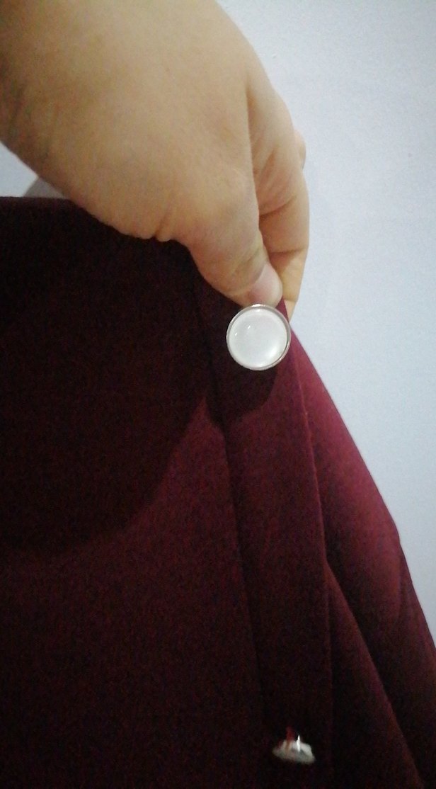 Bordo tesettür ikili takım - Görsel 5