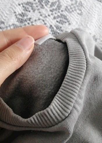 Gri Erkek Çocuk Uzun Kollu Sweatshirt - Görsel 3